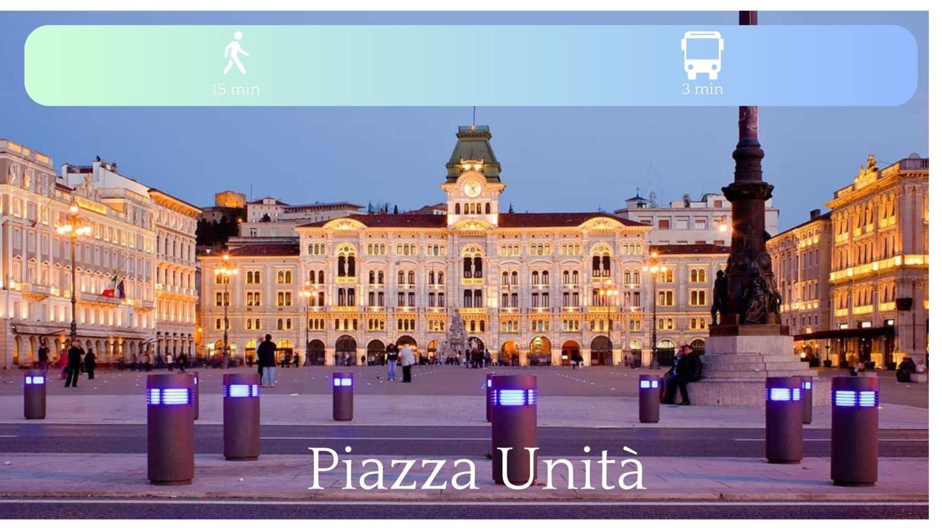 Jr Suite Premium - Terrace - Wi-Fi - Public Parking Trieste Exterior foto