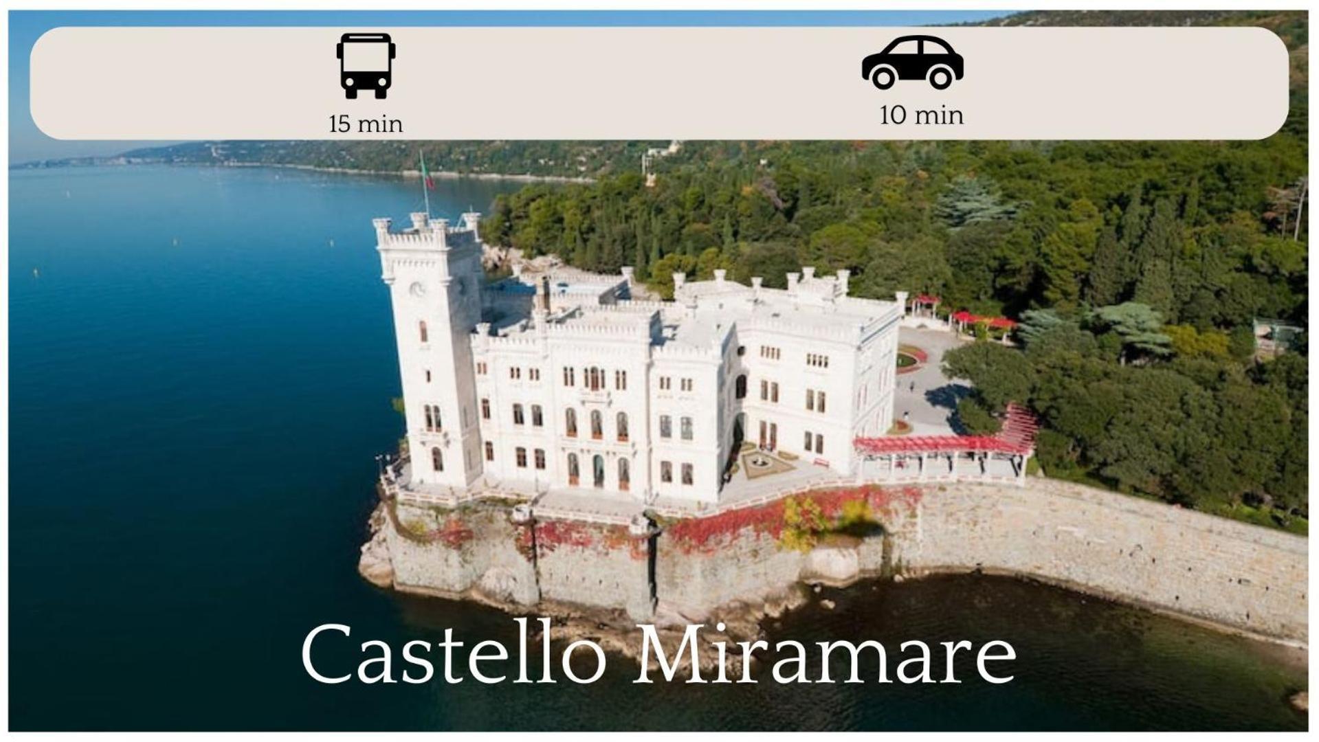 Jr Suite Premium - Terrace - Wi-Fi - Public Parking Trieste Exterior foto